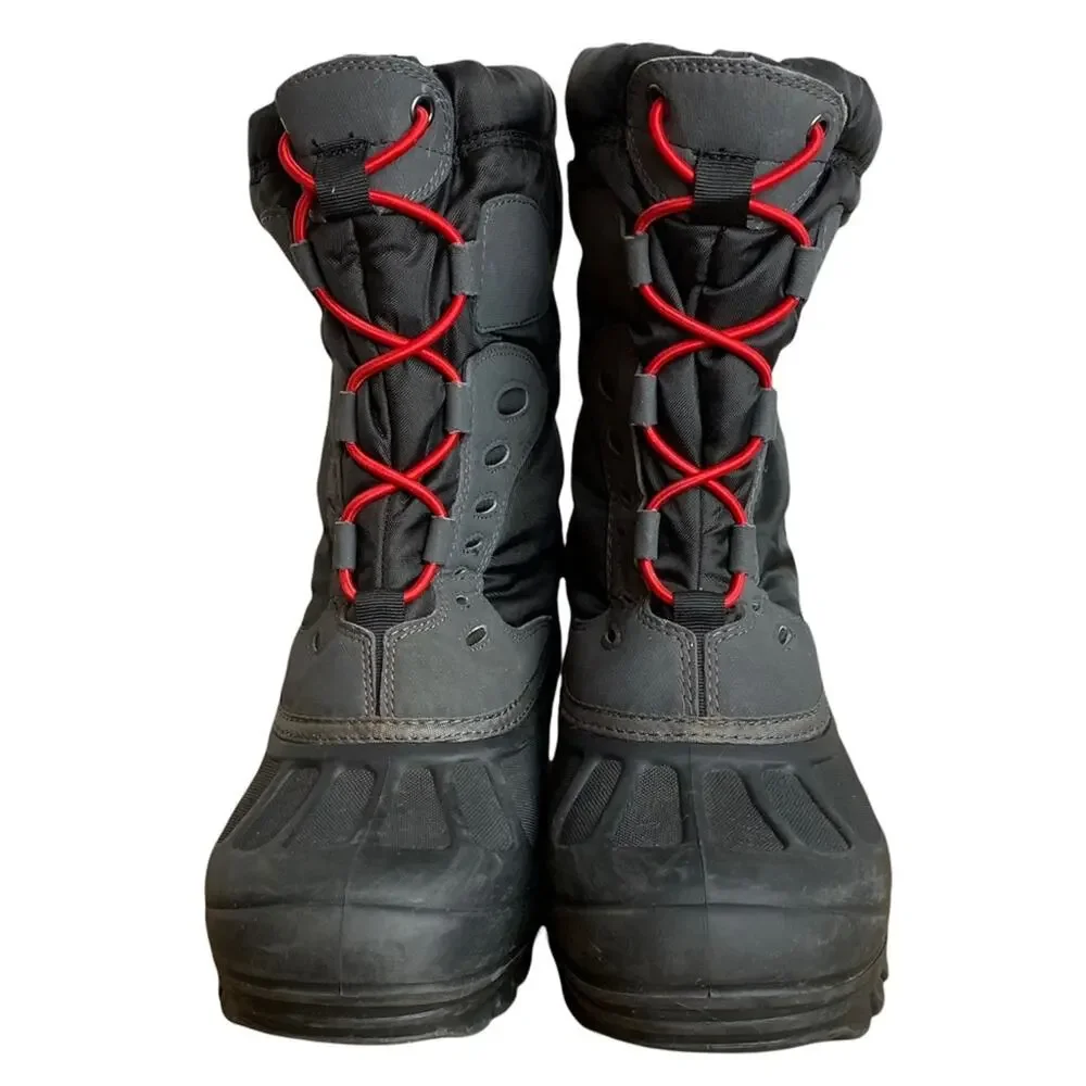Sorel Storm Racer Snow Winter Boots Black Sz 6